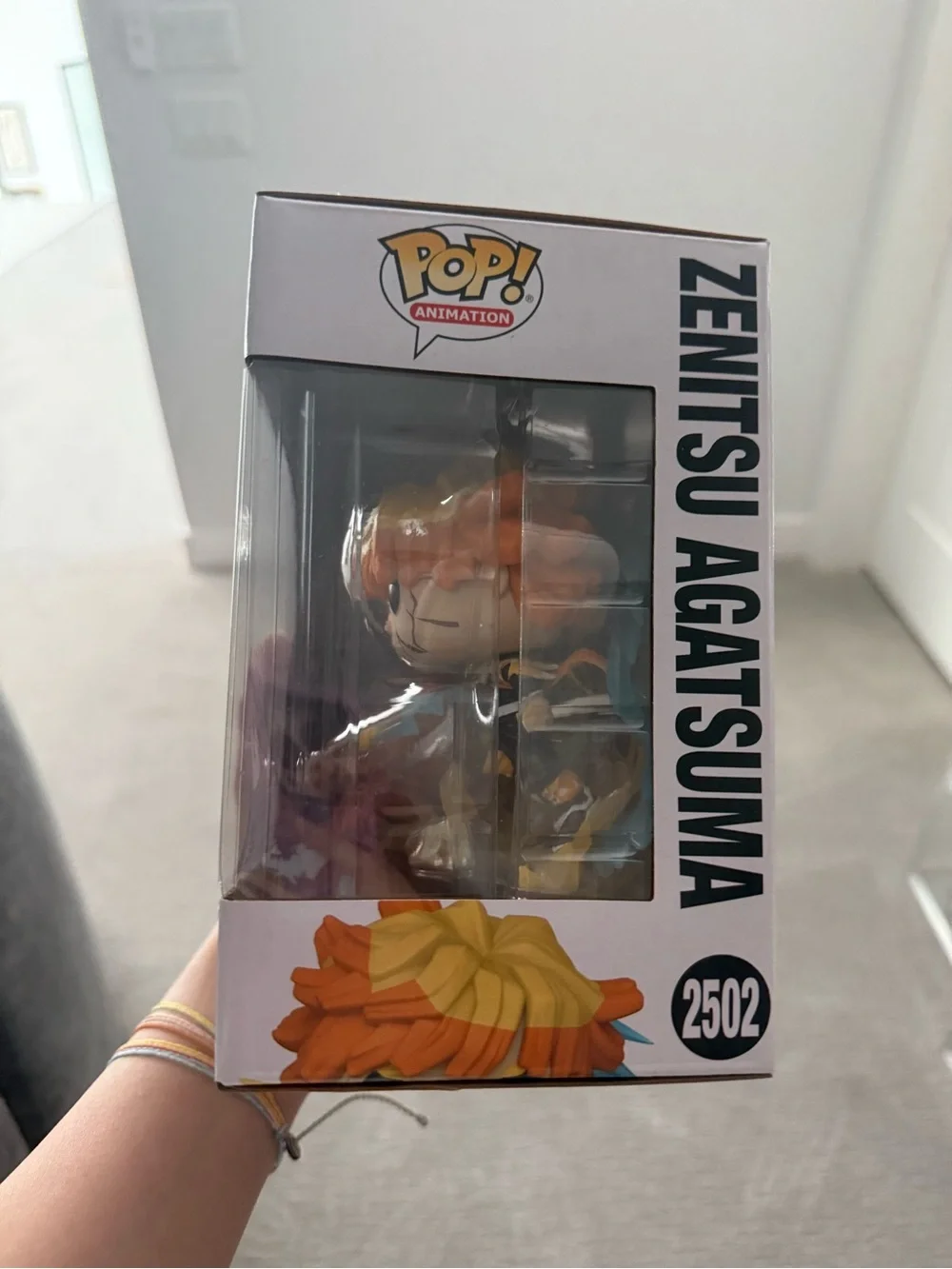 Funko Pop Premium Zenitsu Agatsuma #2502 Demon Slayer Infinity Castle